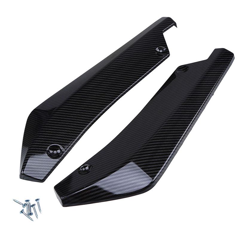 

Universal Car Back Bumper Spoiler Lip Splitter Shark Spoiler Anti-Scratch Protection Wrap Angle Split Decoration Accessories