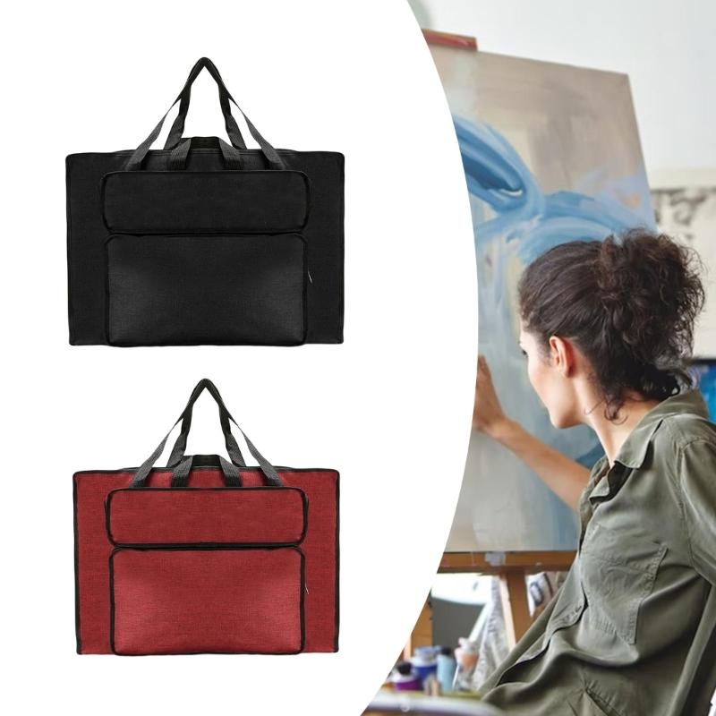 Small Drawing Board Carrying Bag Art Folder Bag with Handle Artist Carrying Bag For Artists Student Outdoor Painting
