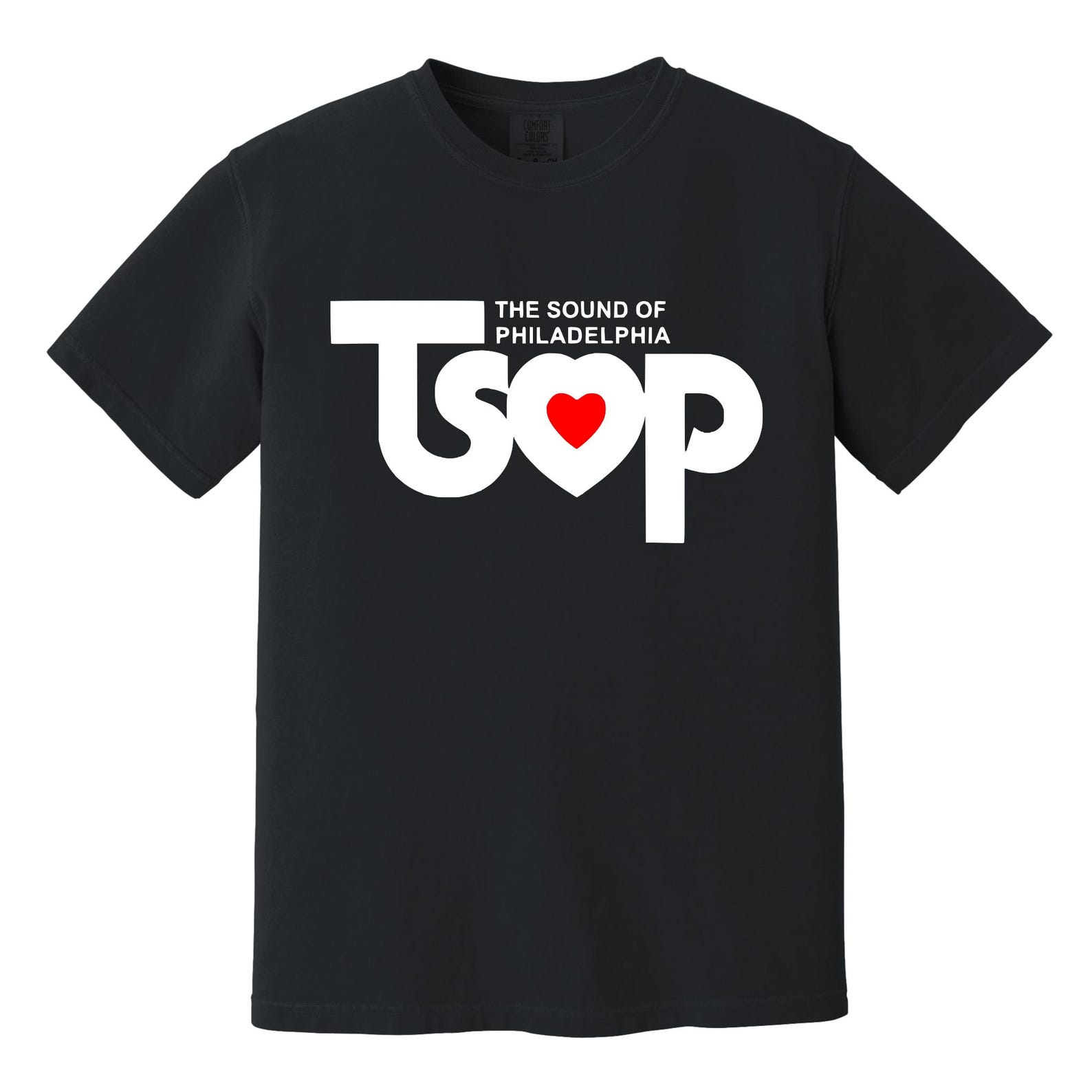 TSOP Heavyweight T-Shirt - The Sound Of Philadelphia, MFSB, The Three Degrees, Philadelphia International Records, Kenneth Gamble, Leon Huff 4XL