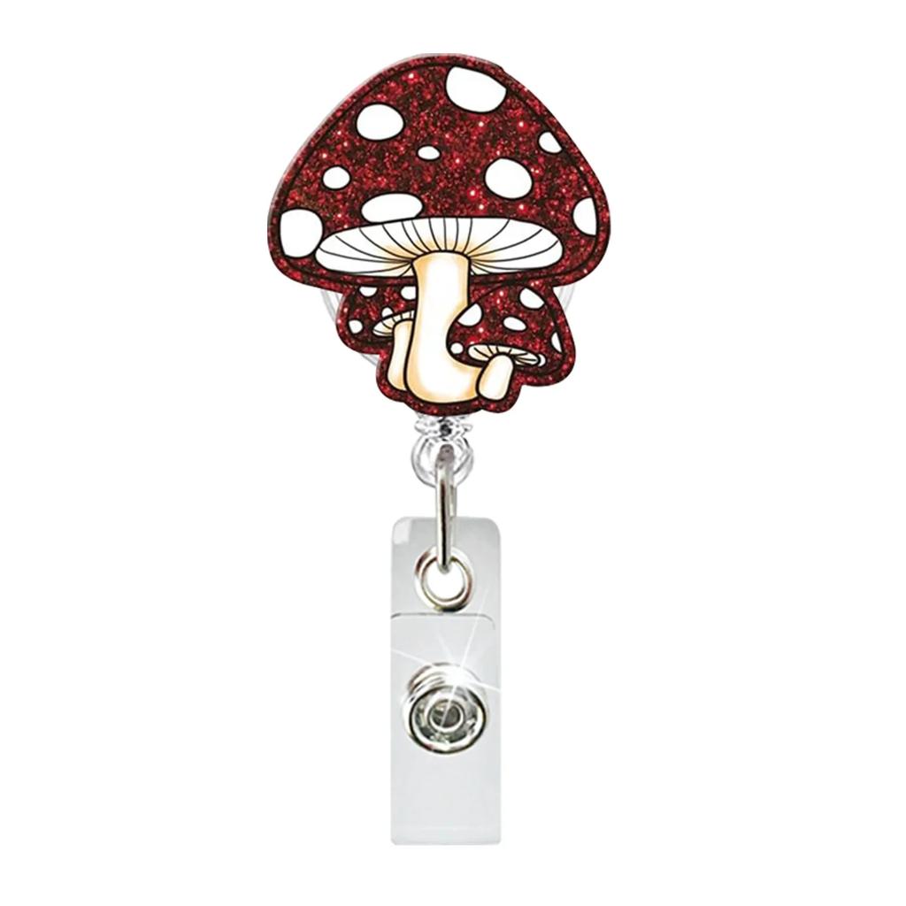 Halloween Badge Reel Bat Spider Web Ghost Pumpkin Retractable Id Badge Holder With 360 Rotating Alligator Clip Nurse Name Holder