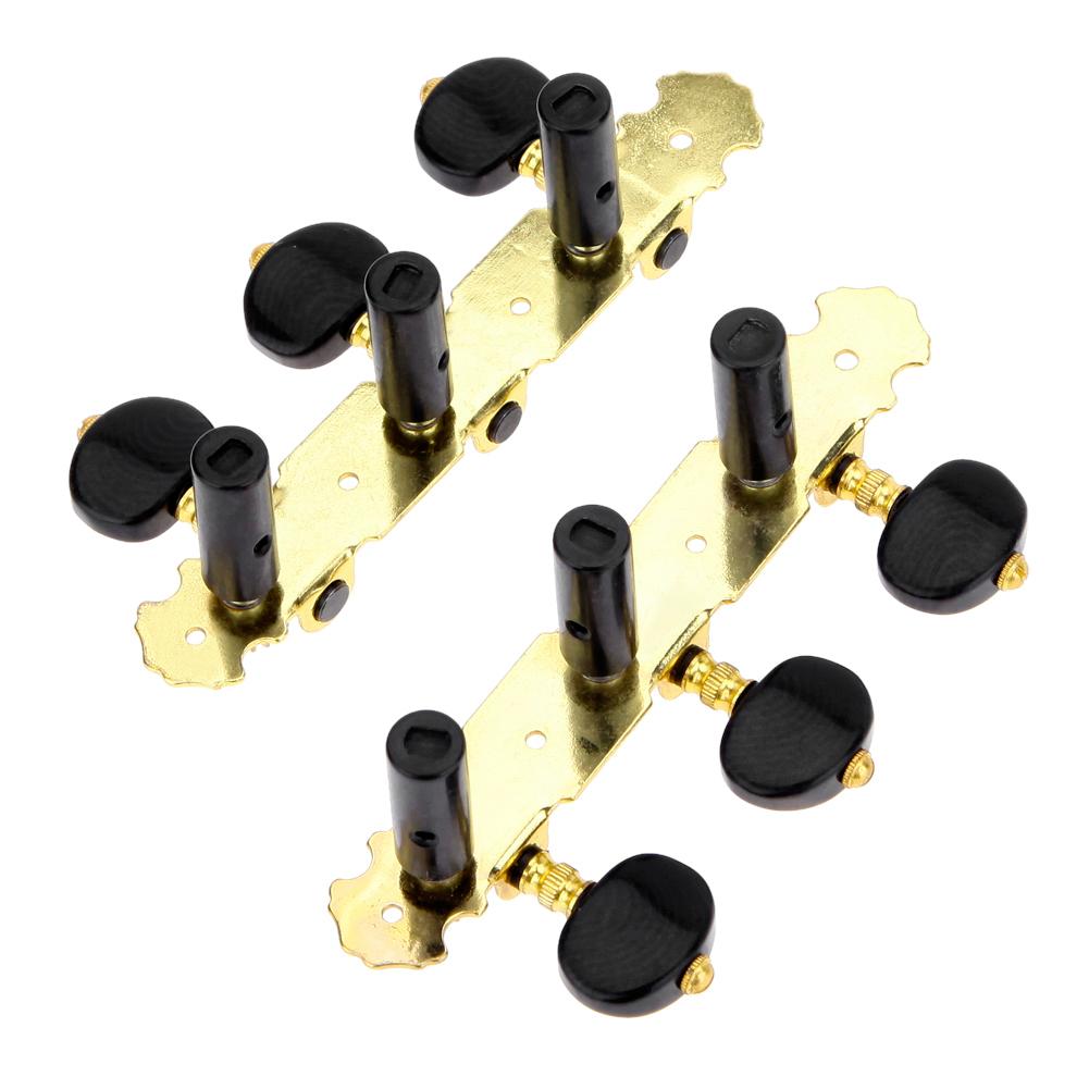 2Pcs Guitar Machine Heads Reusable Professional Guitar Knob Parts Metal Locking String Tuning Pegs for 6 String Guitar