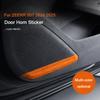 For ZEEKR 001 2024 2025 Car Door Loudspeaker Super Suede Trim Decor Stickers Car Styling Modified Interior Accessories 4eg