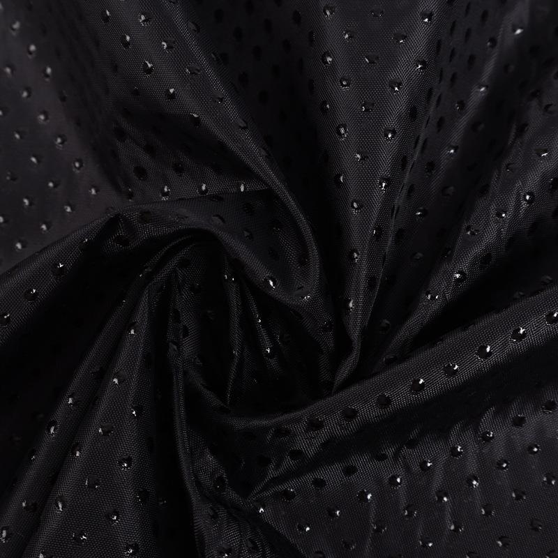1meter Polyester PVC Drip Molding Fabric Anti-slip Mat Lining Taffeta Fabric for DIY Sewing Bedding Car Sofa Christmas Decor