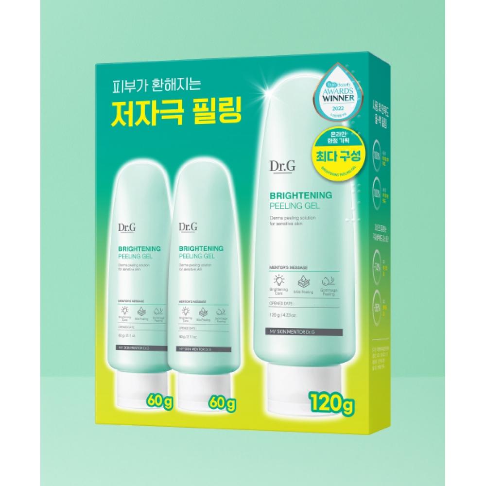 Dr.g Brightening Peeling Gel Special Set  120g+60gx2 FREE