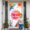 Party Celebration Backdrop Splash Pattern Birthday Decor Banner Celebration Display Artistic  Birthday Party Banner