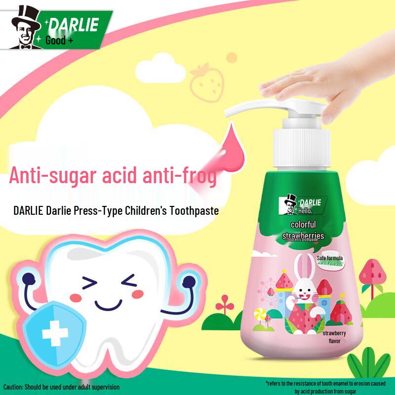 Hawley Strawberry Kids Toothpaste Duo Pack