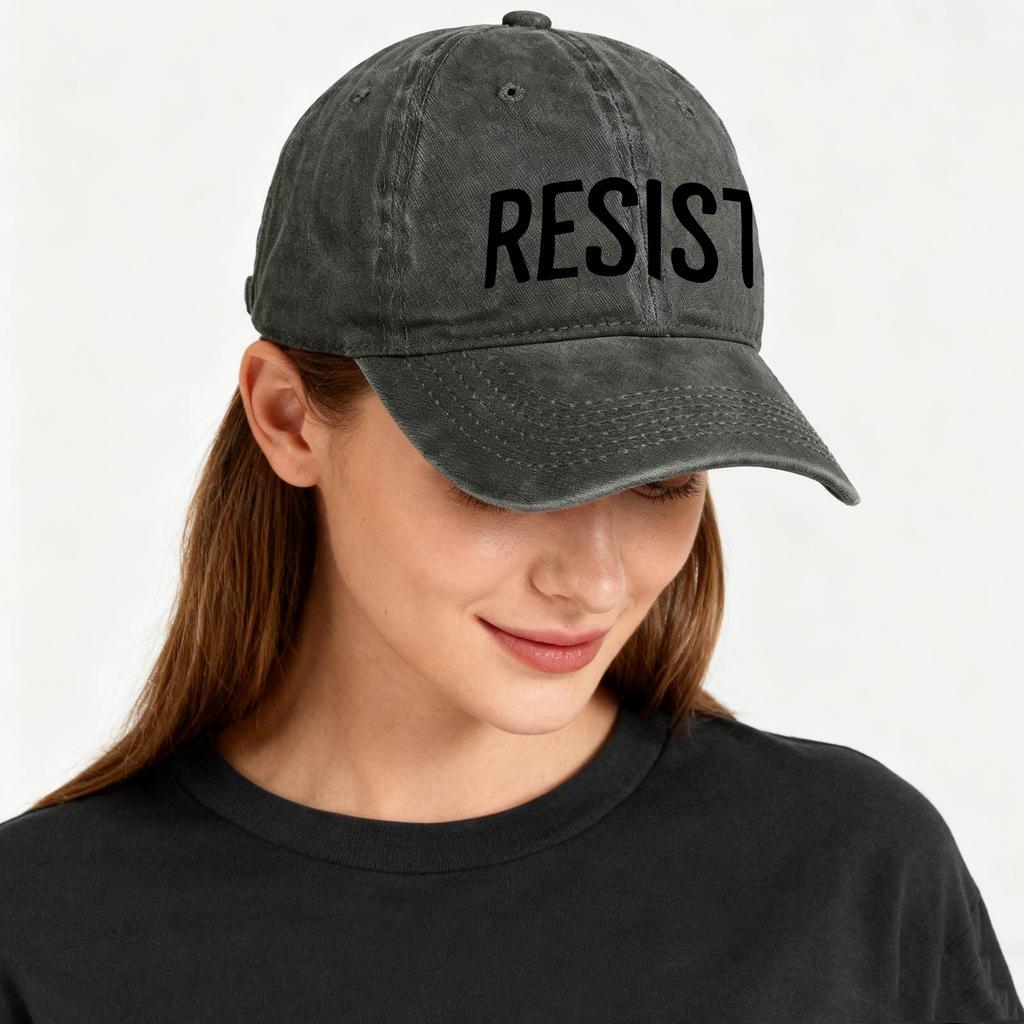 Cap Mens Womens Print Distressed Adjustable Sun Hat Cotton Funny Hats