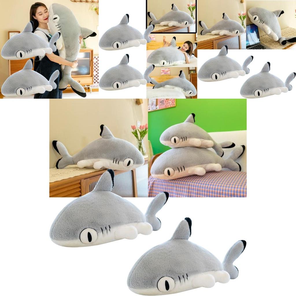 Cute Shark Cat Plush Toy Pillow For Kids Soft And Cuddly, Perfect For Bedtime Snuggles! 70cm-150cm Sizes Available