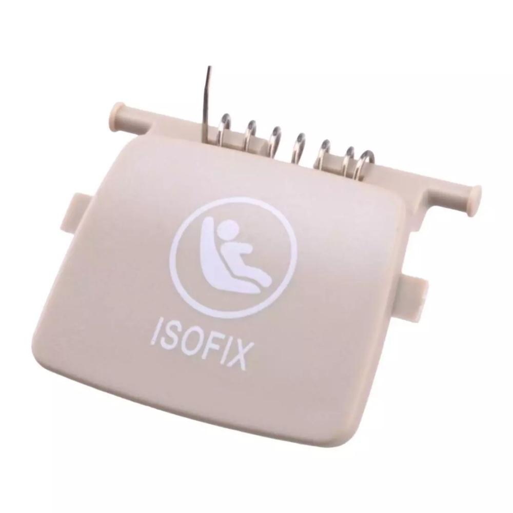 1x For 2017-2021 BMW X3 G01 X4 G02 Child Seat Hook Anchor Isofix Cover Cap Beige