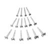 16pcs Cemented Carbide Forstner Drill Bits Woodworking Boring Flat Wood Cutting Tool