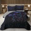 12 Constellation Astrology Bedspreads Zodiac Coverlet Boho Exotic Twin King Bedding Set Reversible Grey Quilted Bedspread Cover