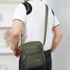 Men Small Crossbody Bag Multi-Pocket Sling Bag Waterproof Lightweight Shoulder Bag for Street Work Commuting