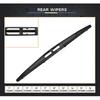For Mitsubishi Outlander MK3 2013-2020 2014 2015 Wiper Front&Rear Wiper Blades Windshield Windscreen Window Brushes 26"+18"+12"