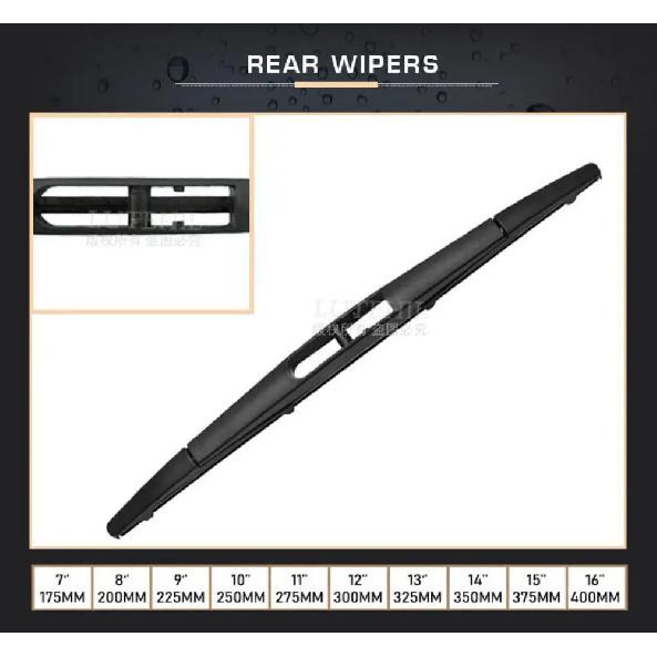 For Mitsubishi Outlander MK3 2013-2020 2014 2015 Wiper Front&Rear Wiper Blades Windshield Windscreen Window Brushes 26"+18"+12"
