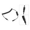 5.5x2.1mm Male To Female Spring Extension Cable with Power Switching Button for Laptop Routers LED Light Fan Speaker
