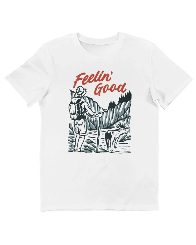 

2025 Fashion Summer cotton Unisexs and Womens Tshirt with short sleeves look great on the street Rando Bienetre outdoor graphic S