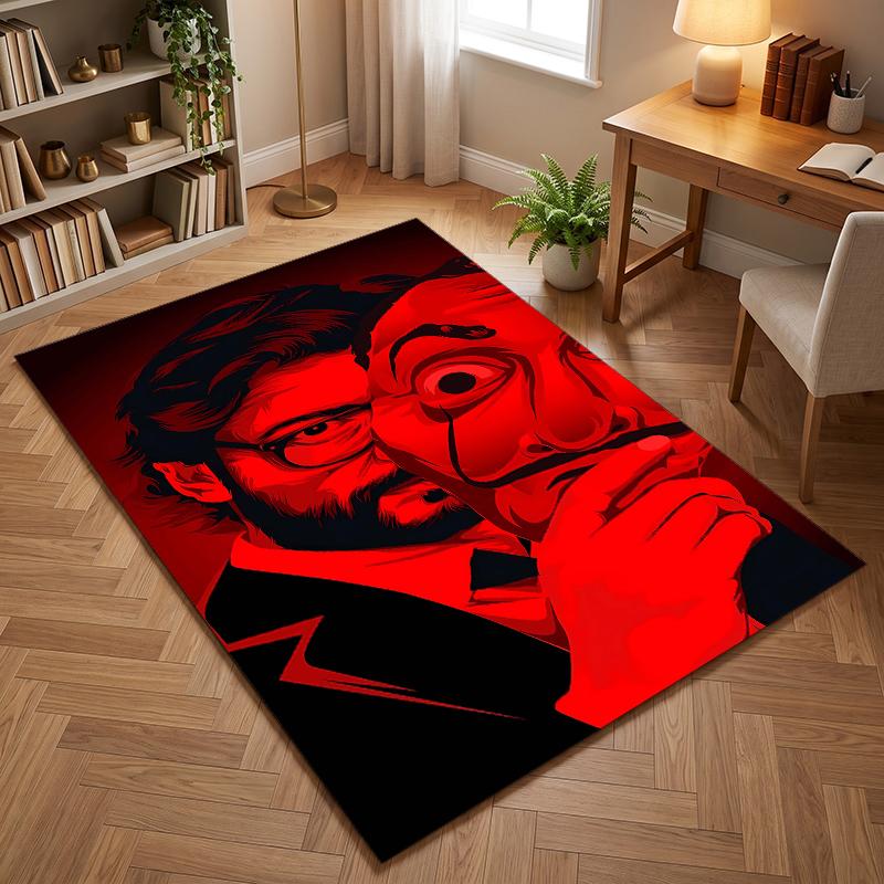 Money Heist (1) Office carpets suitable for living rooms bedrooms offices and kitchens a gift for modern home decor