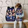 Girls Backpack Primary School Student Backpack Printed Children's Bag Shoulder Bag Pencil Case Three-piece Set