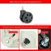 Plastic Quiet Wheels Universal Spinner Wheels Luggage Wheel Accessories Durable