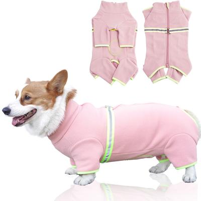 Corgi Teddyfleece Warmer Bauchschutz Kleidung Haustiere Kleine und Mittelgroße Hunde Vierbeinig Herbst und Winter