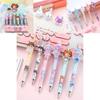 Caneta de Pressão com Adesivo Sanrio de Verão Desenho Animado Cão Patsy Peixe Feio 0.5mm Preta Caneta de Assinatura para Estudante Atacado