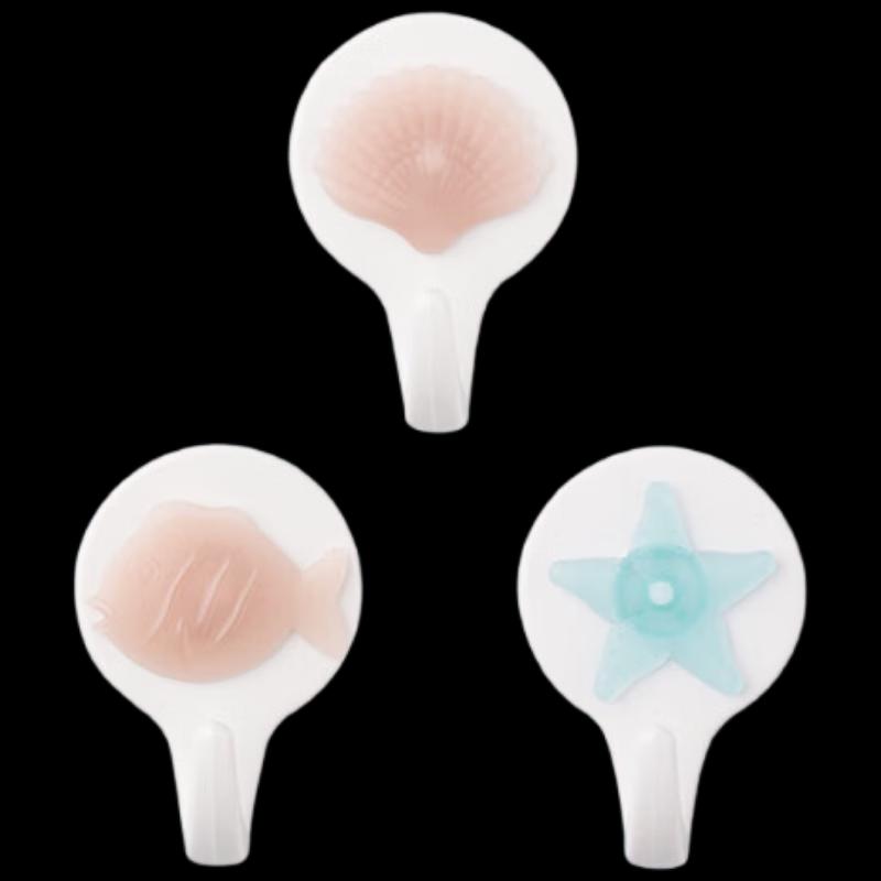 Chahua Marine Life Strong Adhesive Hooks (3-Pack)