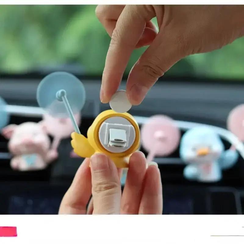 Cute Small Animals Car Decoration Air Purifier Air Conditioner Outlet Decoration Car Accessories Interior Fixation Perfume Decor