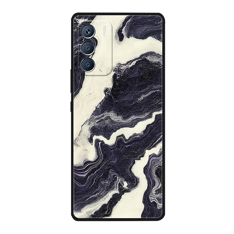 For Infinix Zero 30 4G X6731B Case Zero 30 5G X6731 Marble Soft Matte Silicone Back Cover For Infinix Zero30 2023 Phone Fundas