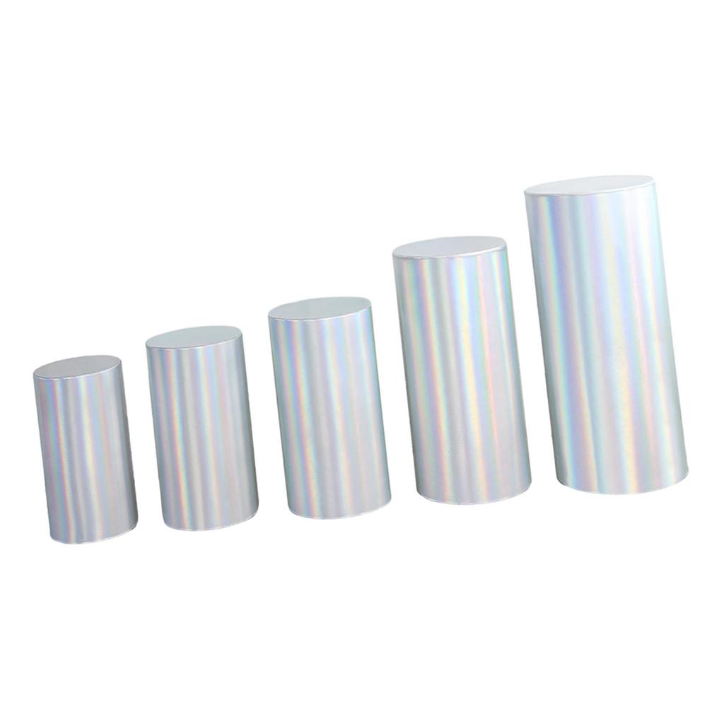 Elegant Cylinder Pedestal Stand Covers for Special Occasions