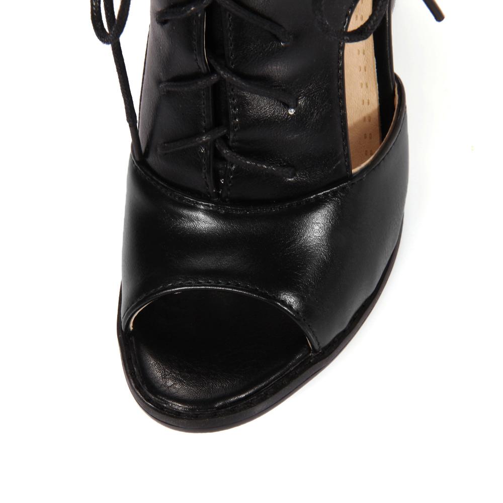 Women's high-heeled sandals summer new thick-heeled fish mouth shoes large-size Roman sandals