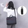 1 Piece 15.6 Inch Laptop Shoulder Handbag Zipper Shoulder Bag Business Portable Nylon Computer Handbags Simple Style