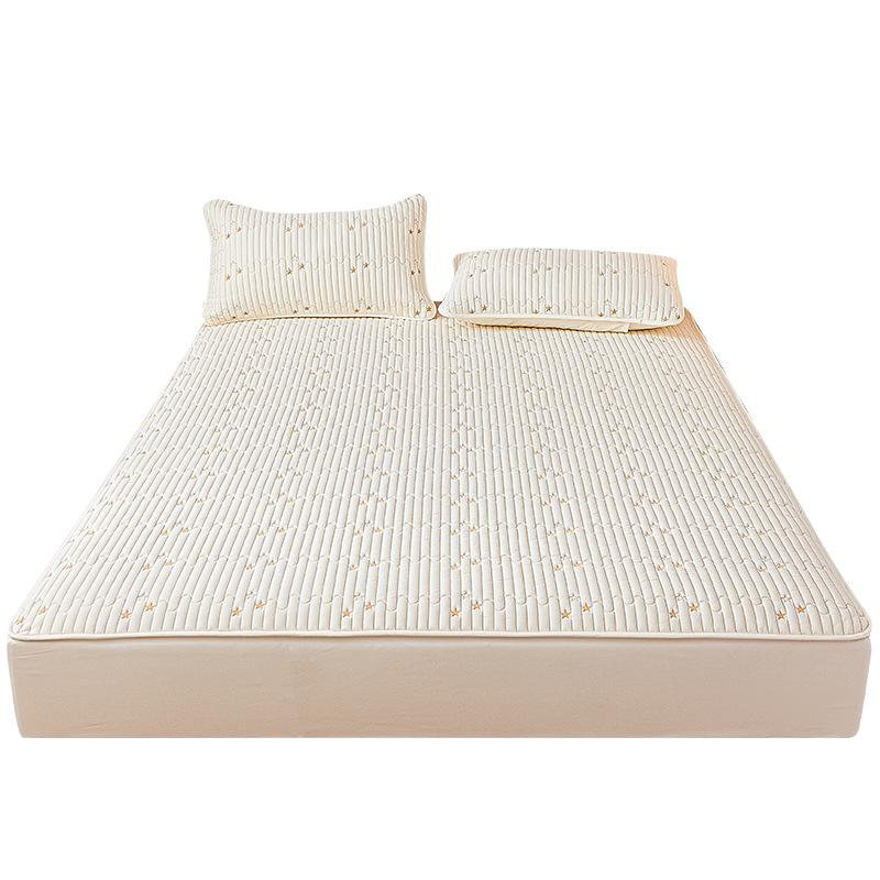 Class A Padded Mattress Three-piece Set Children's Waterproof Urine-proof Mattress Cover Single-piece Simmons Mattress Protective Cover Dust Cover