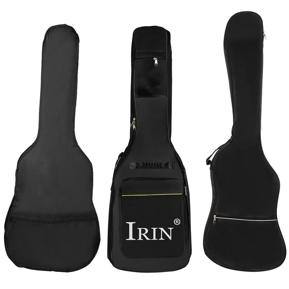 IRIN Borsa per Chitarra 38/41 Pollici Borsa per Chitarra Acustica Classica Elettrica Borsa a Zaino per Basso Elettrico 4/5 Corde Parti e Accessori per Chitarra