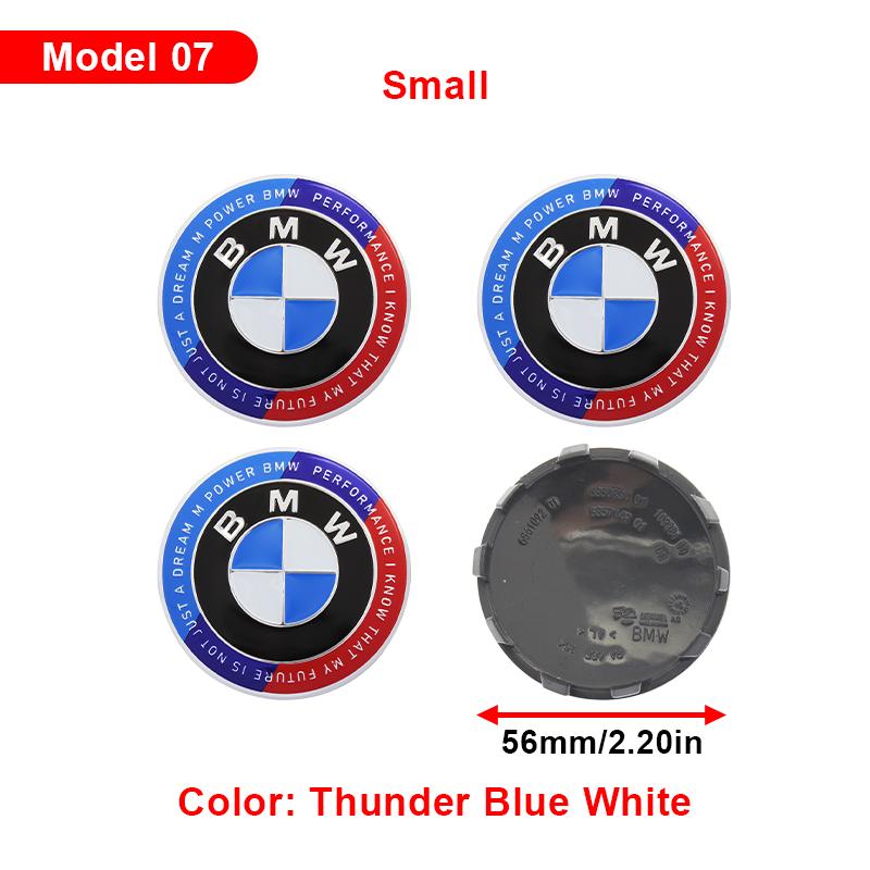 4Pcs 56mm 68mm Car Hub Cap Wheel Center Cap Emblem Badge Accessories For BMW G08 F15 F16 G20 E34 F94 F95 G30 G11 E46 F30 F40 F10