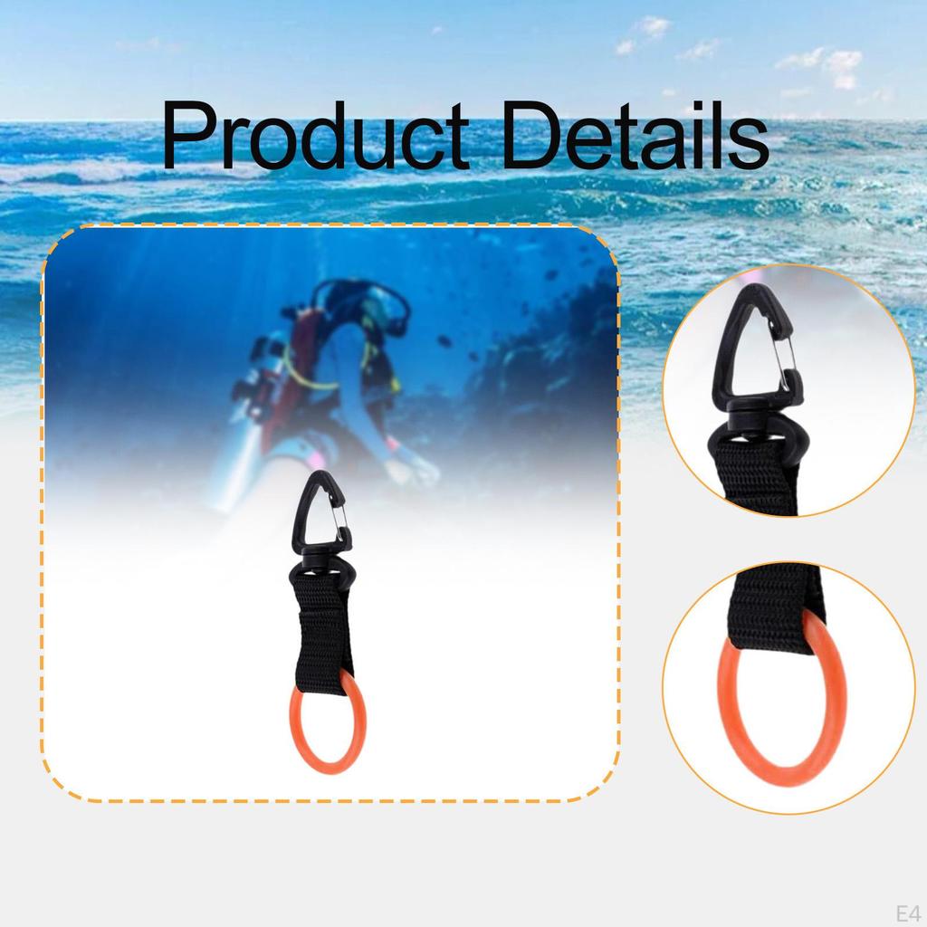 Diving Mouthpiece Keeper, Holder with Clip for Outdoor Activities