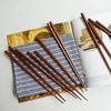 Household Solid Wood Chopsticks Japanese Creative Hexagonal Wooden Chopsticks Eco-friendly Tableware Home Kitchen Supplies