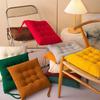Warm 40*40 CM Dining Chair Seat Cushion Non-slip Thicken Ground Mat Printed Cushion Student Office Canteen