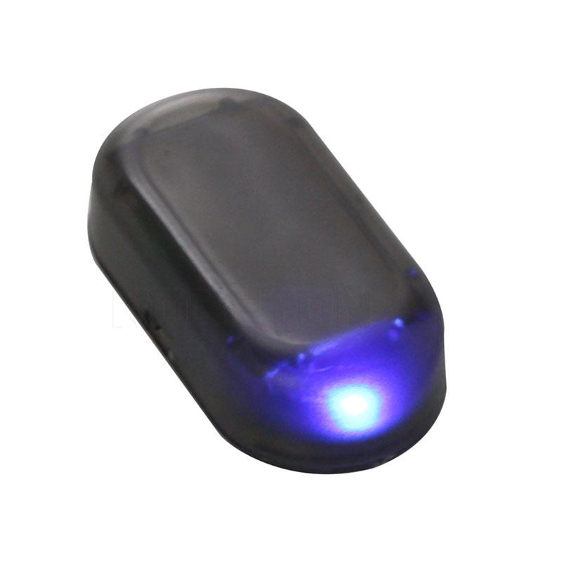 Car Fake Solar Alarm LED Light Blinking Security System Warning Anti Theft Flash