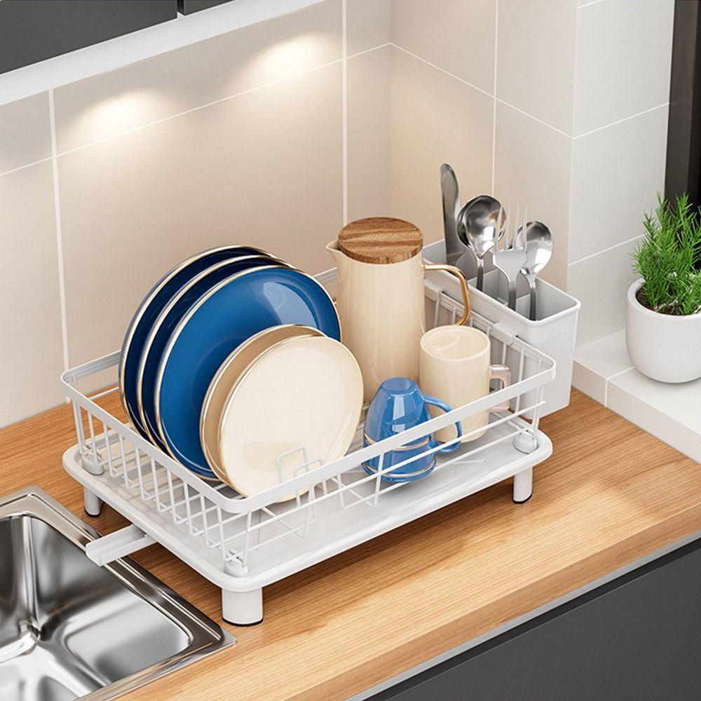 Large Dish Drying Rack With Automatic Drying Dish Rack New Tableware Storage
