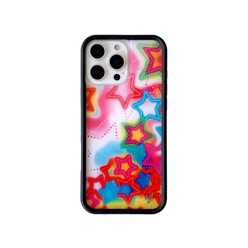 Wildflower 3D Mice Friends wf Anti-Fall Phone Case for iPhone 16 15 14 13 12 Pro Max Plus 16pro WF Red Dream Star Cartoon Cover