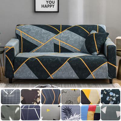 Geometrische Bankhoezen Elastische Bankhoezen voor Woonkamer funda sofa Stoel Bankhoes Bankhanddoek Woondecoratie 1/2/3/4-zits