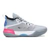 Li Ning Youth Pioneer Ling Premium 3.0 Sports Shock Absorbing Wear Resistant Low Top Basketball Shoes Kids basketball shoes Gray Pink YKBT024-1