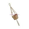  Multipurpose Woven Tassels Hanging Net Nordic Cotton Rope Macrames Plant Hanger for Flower Pot Holder and Home Wall Decors
