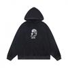 ERD Sad Rich Kid Lip Print Letter Oversized Hoodie Men Women
