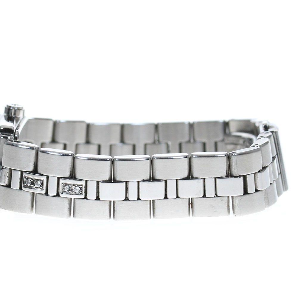 Used SEIKO SEIKO 5A70-0AM0 Credor Aqua Diamond Quartz Ladies _809364