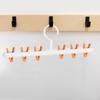 Multi-Purpose Clothes Hanger Organizer Anti-Skid Drying Rack Polypropylene Portable Space Saving for