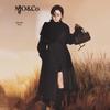 MO&Co. Women's 90% Down Waterproof Wool Shawl Collar Jacket