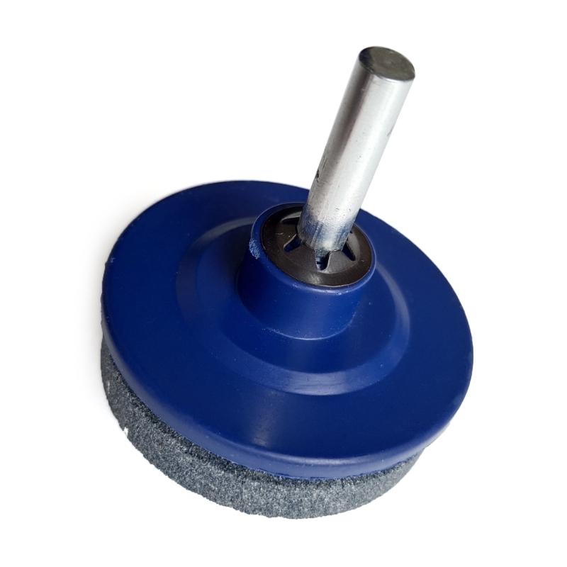 4Pcs Portable Lawn Mower Sharpener Garden Tool Electric Drill Bit Sharpener Multifunctional Stone Maintenance