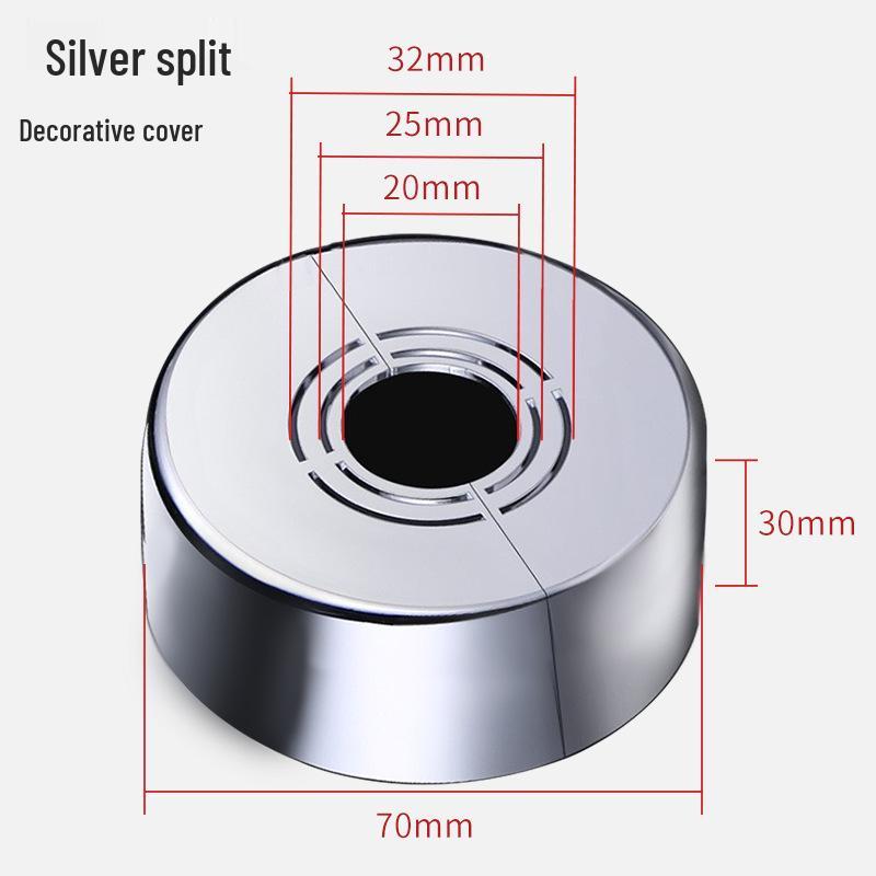 

Декоративная крышка для душевой лейки раздельного типа, не мнущаяся, с задней корзиной