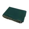 Lightweight Chiffon Scarf With Gold Chain Trim Womens Head Wrap One-Sided Solid Color